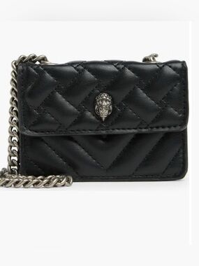 New Micro Kensington Faux Leather Crossbody Bag Kurt Geiger